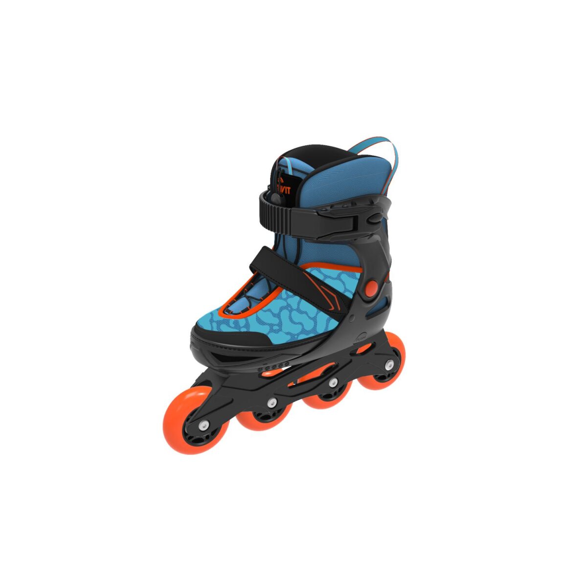 CRIVIT Kinder-Softboot-Inlineskates, mit Anziehhilfe und Tragegriff (Blau, 29-33) - B-Ware sehr gut