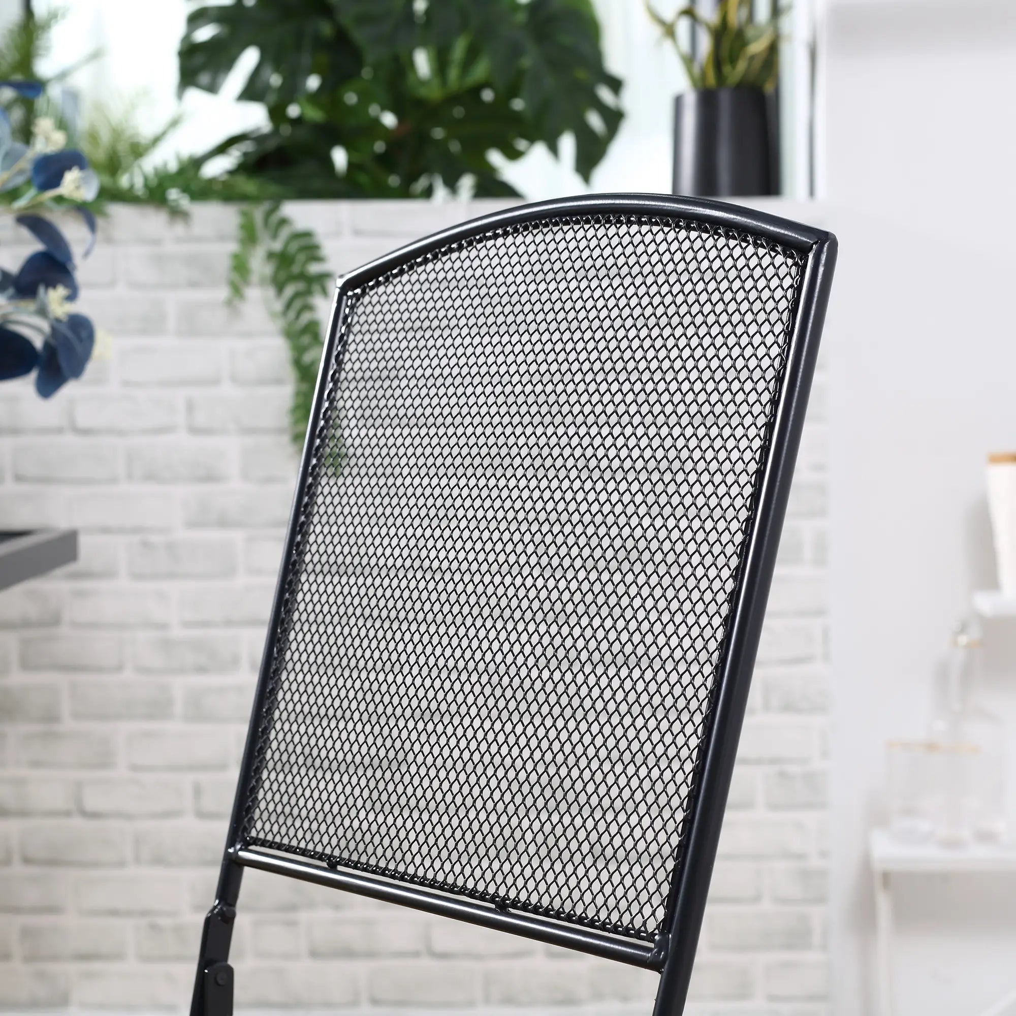 Outsunny Bistroset 3-teilig klappbar wetterfest Outdoor grau