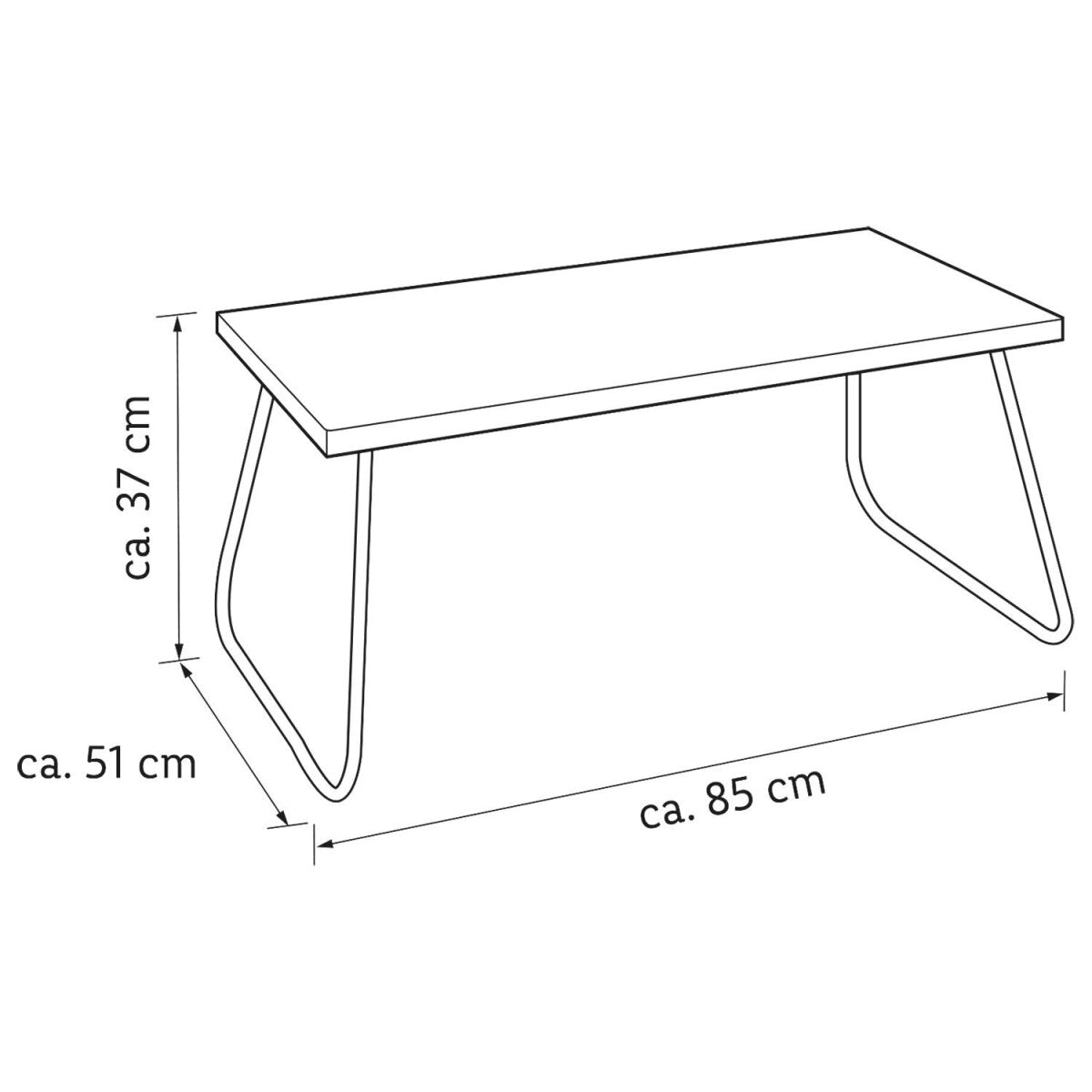 LIVARNO home Lounge-Set, 4-teilig, schwarz - B-Ware sehr gut