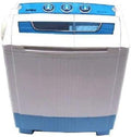 D+L GmbH Mini Waschmaschine 5.2kg Miniwaschmaschine + Schleuder, Camping, mit Pumpe, Toplader, 2in1 Waschautomat Schleuderkammer Toploader Reisewaschmaschine Mobile Waschmaschine Wäscheschleuder AWZ